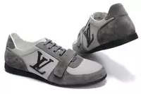 mujer zapatos wholesale louis vuitton business leather france 2013 lv gray white